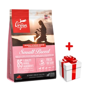 ORIJEN  SMALL BREED DOG 1,8 KG + niespodzianka dla psa