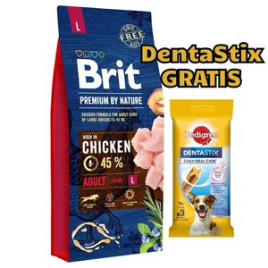 BRIT Premium By Nature Adult L 15kg
