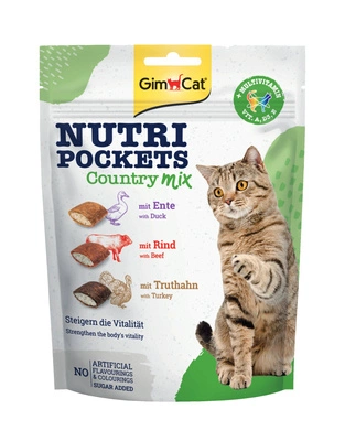 GIMCAT NUTRI POCKETS Country Mix 150g