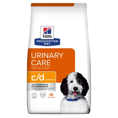 HILL'S PD Prescription Diet Canine c/d Urinary Care 4kg /Opakowanie uszkodzone (7905)!!!