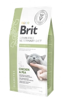 Brit gf veterinary diets cat diabetes 5kg opakowanie uszkodzone (2583,2661,4496)