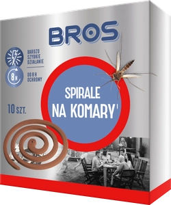 BROS - spirale na komary 10szt