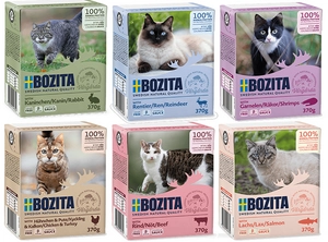 BOZITA Cat Pakiet Próbny W Sosie 6 x 370g
