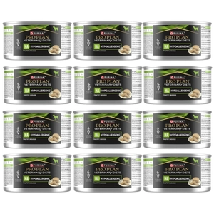 PRO PLAN Veterinary Diets HA Hypoallergenic Karma mokra dla psa mus 12x195g