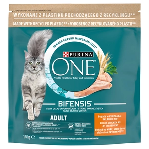 Purina One Cat Adult Karma z kurczakiem dla kota 1,5kg