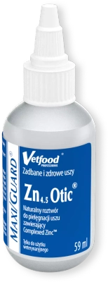 VETFOOD MAXI/GUARD Zn 4.5 Otic 59ml