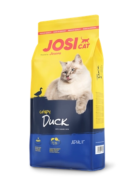  JOSERA JosiCat Crispy Duck 18kg / Opakowanie uszkodzone (4763) !!!