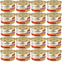 Purina Gourmet Gold z wołowiną i kurczakiem w sosie 72x85g