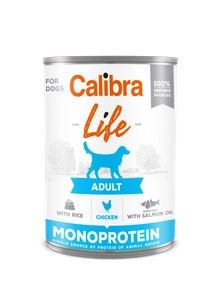CALIBRA Dog Life Adult Chicken with rice 400g