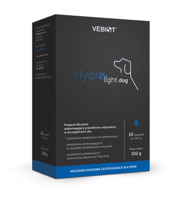 Vebiot Hydro-light dog 10 saszetek 102g