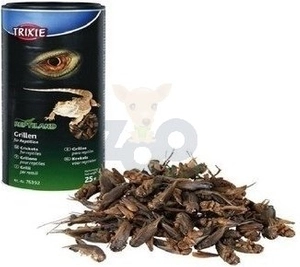 TRIXIE Pokarm dla gadów świerszcze 250ml/25g