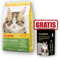 JOSERA Kitten Grainfree 10kg + Żwirek GRATIS!!