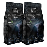 Rex Natural Range Cats Chicken & Rice 2x14kg