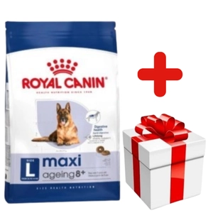 ROYAL CANIN Maxi Ageing 8+ 15kg karma sucha dla psów dojrzałych, po 8 roku życia, ras dużych  + niespodzianka dla psa GRATIS!