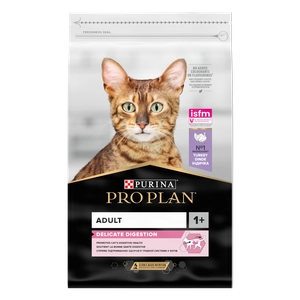 PRO PLAN Delicate Digestion Karma dla kotów bogata w indyka 9,7kg \ Opakowanie uszkodzone (5353)