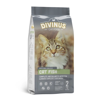 Divinus Cat Fish dla kotów dorosłych 2kg 