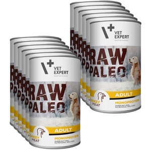 Vetexpert RAW PALEO adult turkey 12x400g - indyk puszka