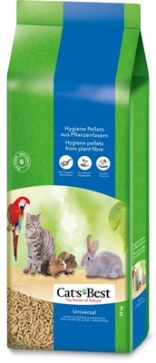 JRS Cats Best Universal - Żwirek Drewniany 40l - 22kg / Opakowanie uszkodzone (4287)