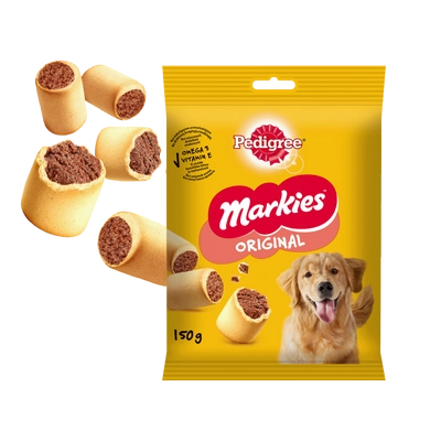 PEDIGREE Markies 150g - chrupiące ciasteczka dla psów