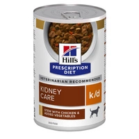 HILL'S PD Prescription Diet Canine k/d kurczak (gulasz) 354g- puszka