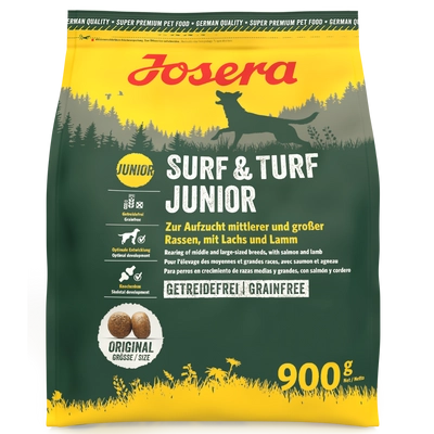 JOSERA Surf & Turf Junior 900g opakowanie uszkodzone (2598)
