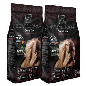 Rex Natural Range Sensitive  Salmon & Potato 2x3kg