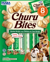 INABA  Churu Bites dla psa o smaku kurczaka i tuńczyka 3x(8x12g) 3+1 GRATIS