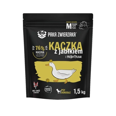 Paka Zwierzaka - Seventh heaven - Kaczka z jabłkiem (duck & apple) 1,5kg\ Opakowanie uszkodzone (1087) !!! 