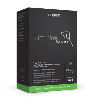 Vebiot Slimming-light dog 30 saszetek 165g