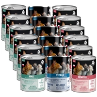 PetRepublic kawałki w sosie Rybne Smaki 18x400g dla kota