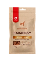 MACED Kabanosy wołowe z ryżem  100g