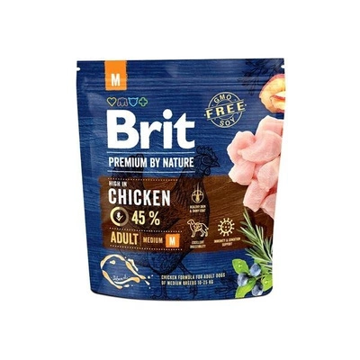 BRIT Premium By Nature Adult M 1kg 