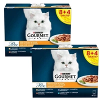 Purina Gourmet Perle Mini Fileciki Karma dla kotów 24x85g