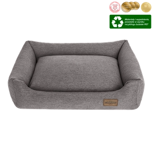 RECOBED Kanapa Harmony ciemny szary L 100x80cm