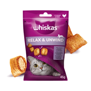 WHISKAS Relaks i Odprężenie 45g - przysmak dla kota, z kurczakiem