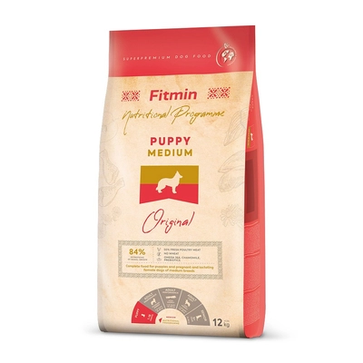 FITMIN Medium Puppy 10kg /Opakowanie uszkodzone (6485) !!! 