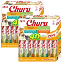 INABA Churu dla kota - mix smaków z kurczakiem 2x(40x14g)