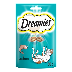 DREAMIES 60g –przysmak dla kota, o smaku wybornego łososia