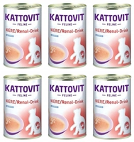 Kattovit Drink Niere/Renal kaczka 6x135ml puszka