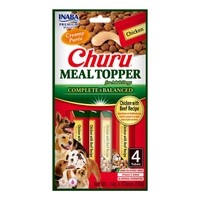 INABA  Dog Meal Topper Chicken With Beef Recipe 4x14 (56g)