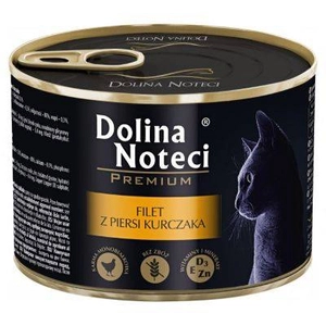 DOLINA NOTECI Premium dla kota filet z piersi kurczaka 185g