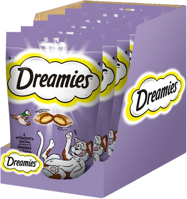 DREAMIES 6x60g - przysmak dla kota z wyśmienitą kaczką