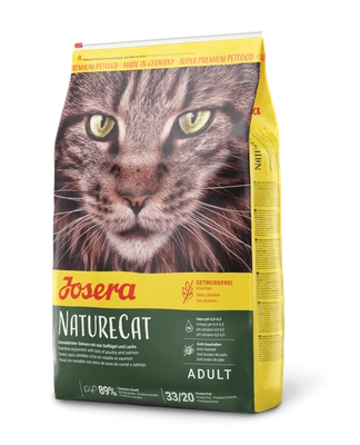 JOSERA NatureCat 10kg / Opakowanie uszkodzone (6679) !!! 