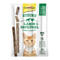 GIMCAT Sticks z jagnięciną i  drobiem  4szt