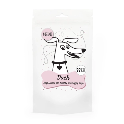 Paka Zwierzaka  PEPE mini chunkies Duck (kaczka) 70g