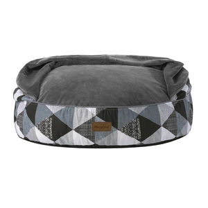 RECOBED pufa z kocykiem Caspian S Ø55cm