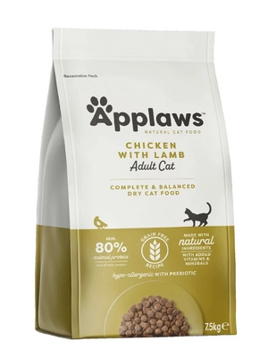 Applaws Adult Chicken with Extra Lamb Sucha Karma dla kota 6,5kg\ Opakowanie uszkodzone (2846)