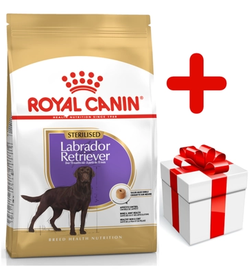 ROYAL CANIN Labrador Retriever Sterilised Adult 12kg + niespodzianka dla psa GRATIS! 