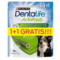 Purina Dentalife Activefresh Medium 115g+115g GRATIS