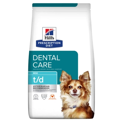 HILL'S PD Prescription Diet Canine t/d Mini Dental Care 3kg